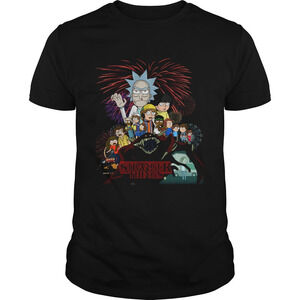 Rick And Morty Stranger Things Shirt